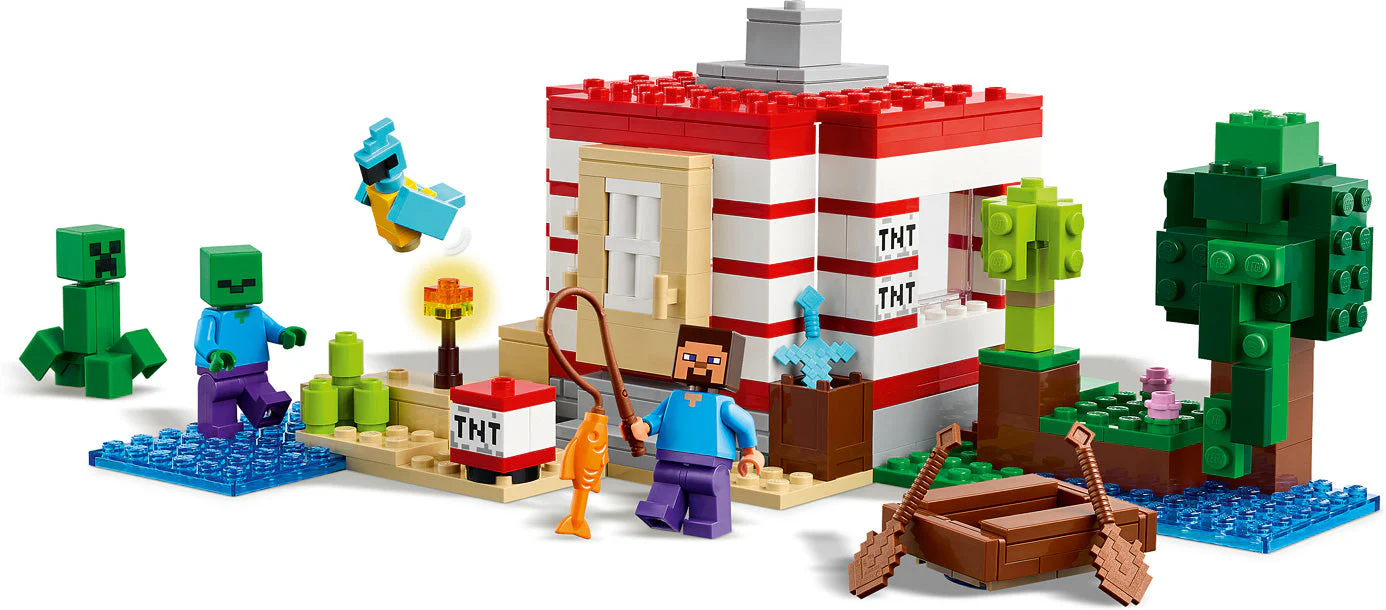LEGO MINECRAFT The TNT Jungle House - Image 6