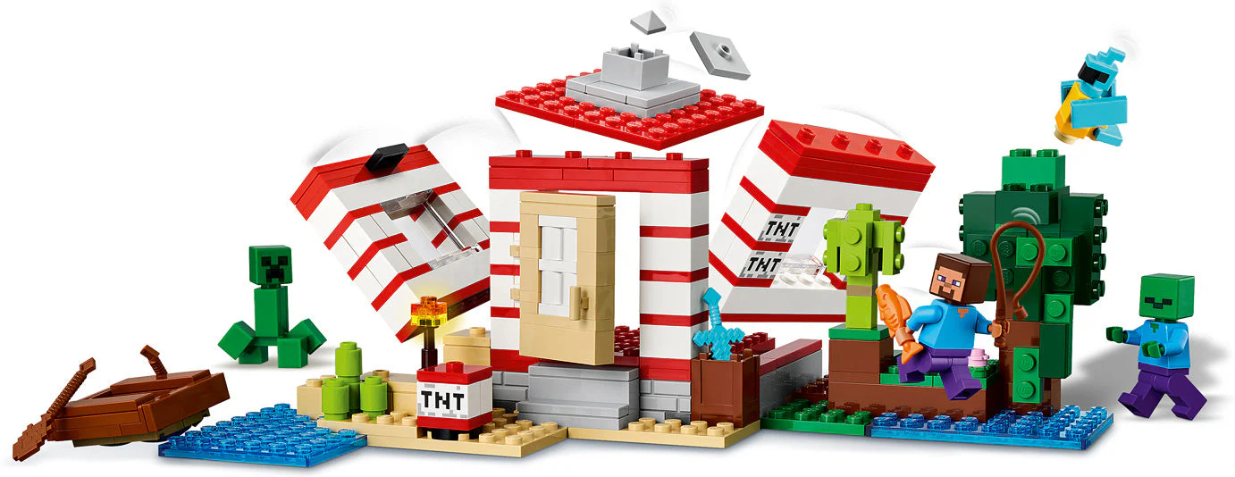LEGO MINECRAFT The TNT Jungle House - Image 7