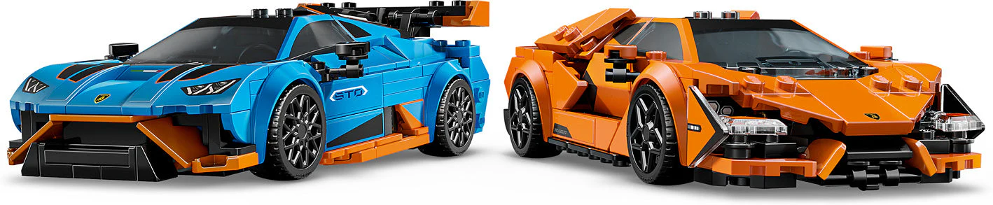 LEGO SPEED CHAMPIONS Lamborghini Revuelto & Lamborghini Huracán STO - Image 2