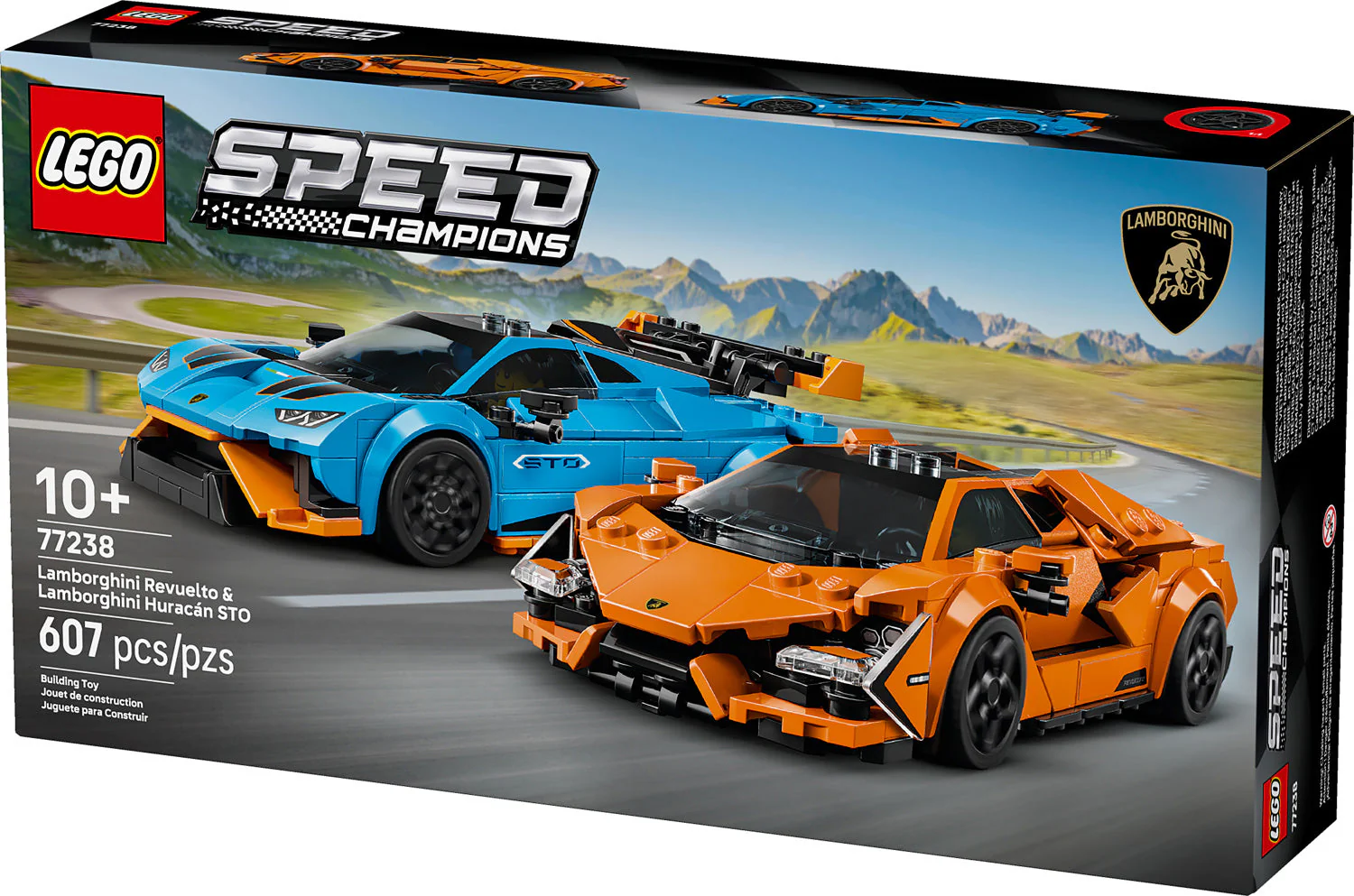 LEGO SPEED CHAMPIONS Lamborghini Revuelto & Lamborghini Huracán STO - Image 3