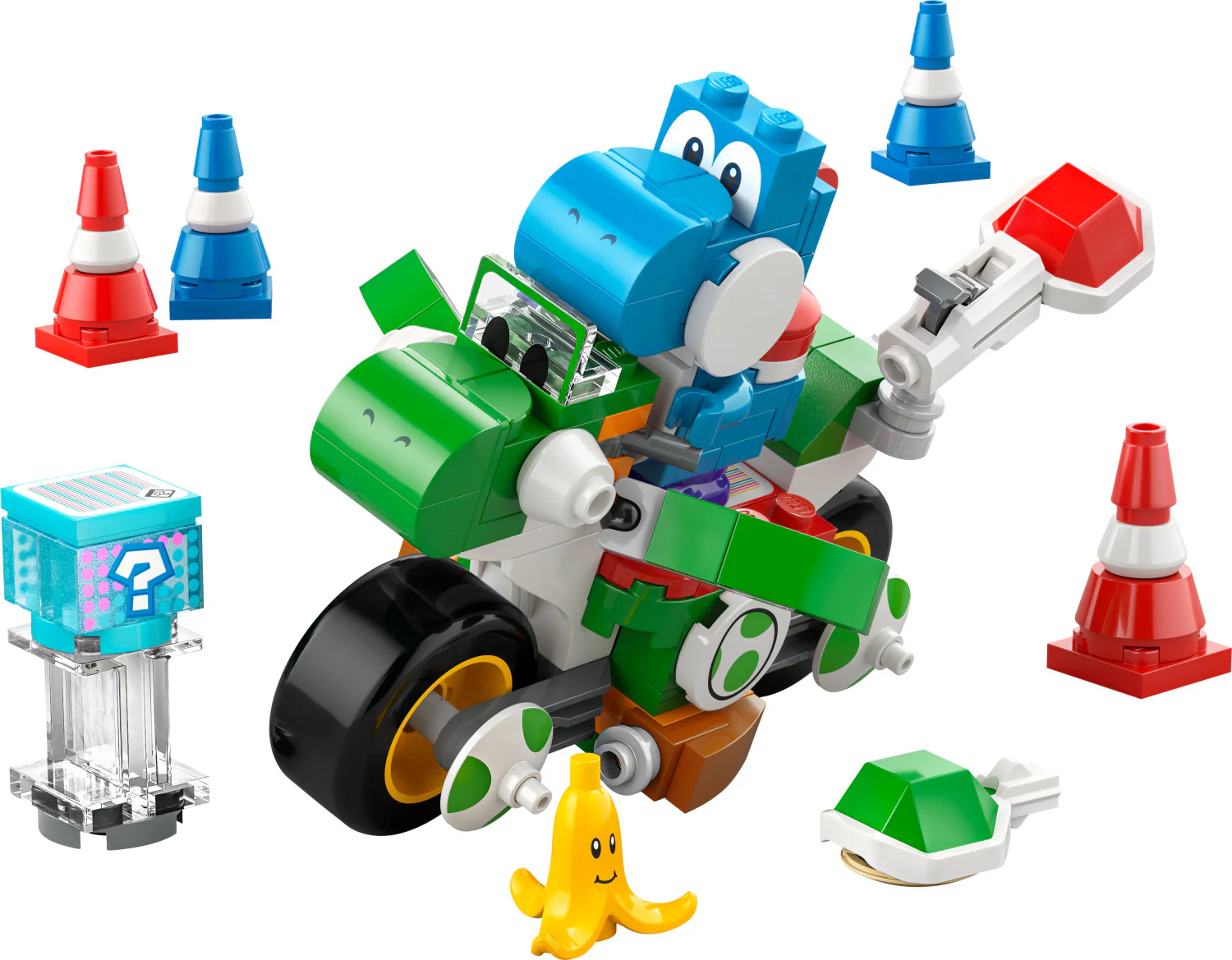 LEGO Super Mario: Mario Kart™ – Yoshi Bike - Image 2