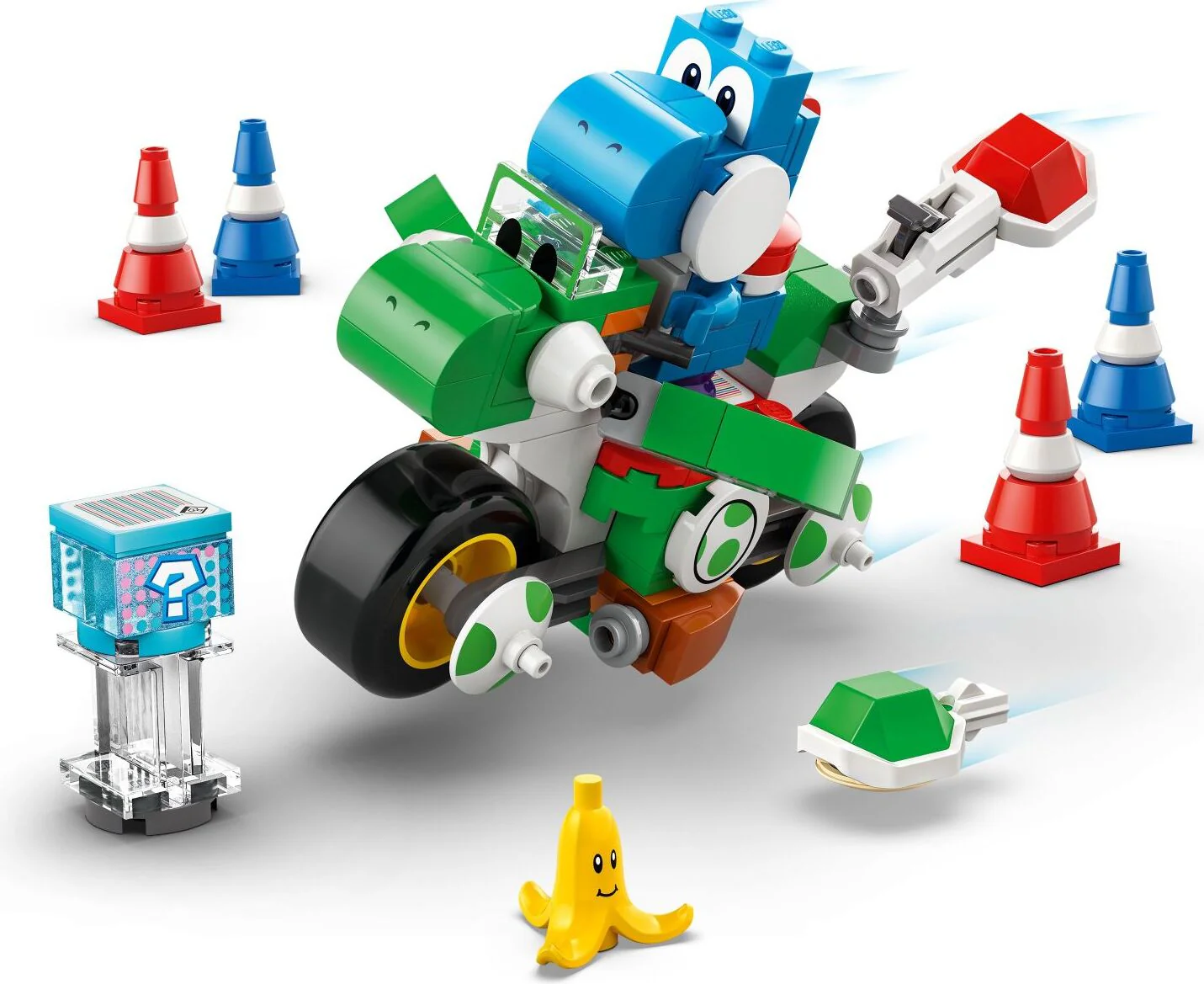 LEGO Super Mario: Mario Kart™ – Yoshi Bike - Image 7