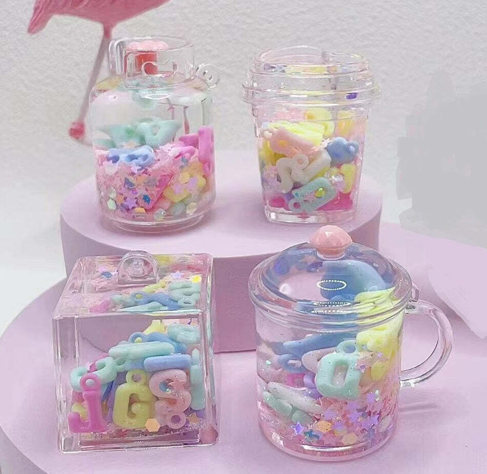 Letter Floaty Key Charm (assorted) - Image 2