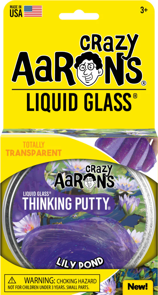 Lily Pond Liquid Glass Thinking Putty 4" Tin - Image 2