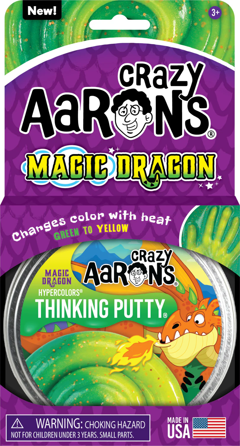 Magic Dragon Hypercolor 4" Thinking Putty Tin - Image 2