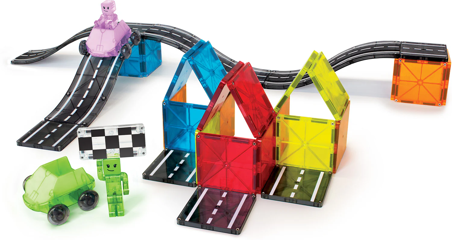 Magna-Tiles Downhill Duo 40 Piece Set - Image 3