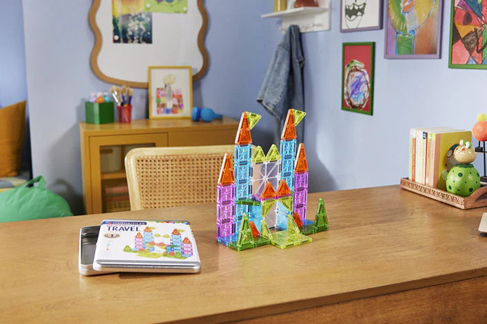 Magna-Tiles microMags Travel Deluxe 55 Piece Set - Image 5