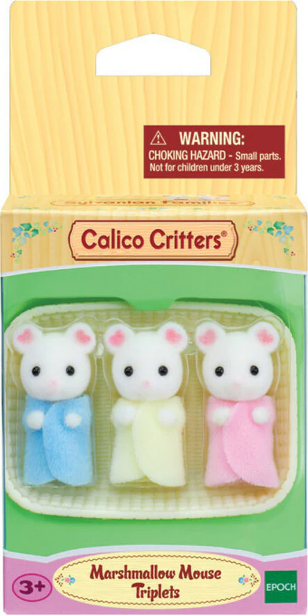 Marshmallow Mouse Triplets - Image 2