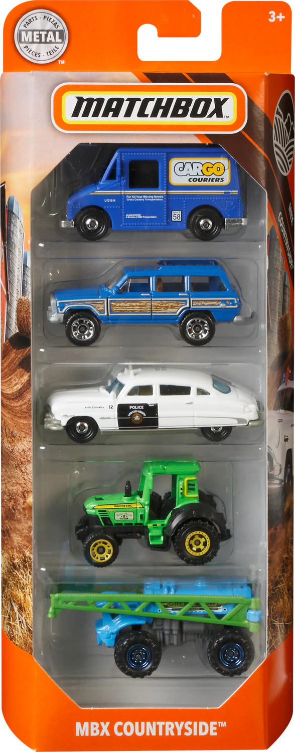 Matchbox- 5-Pack Vehicles Assortment - Image 4