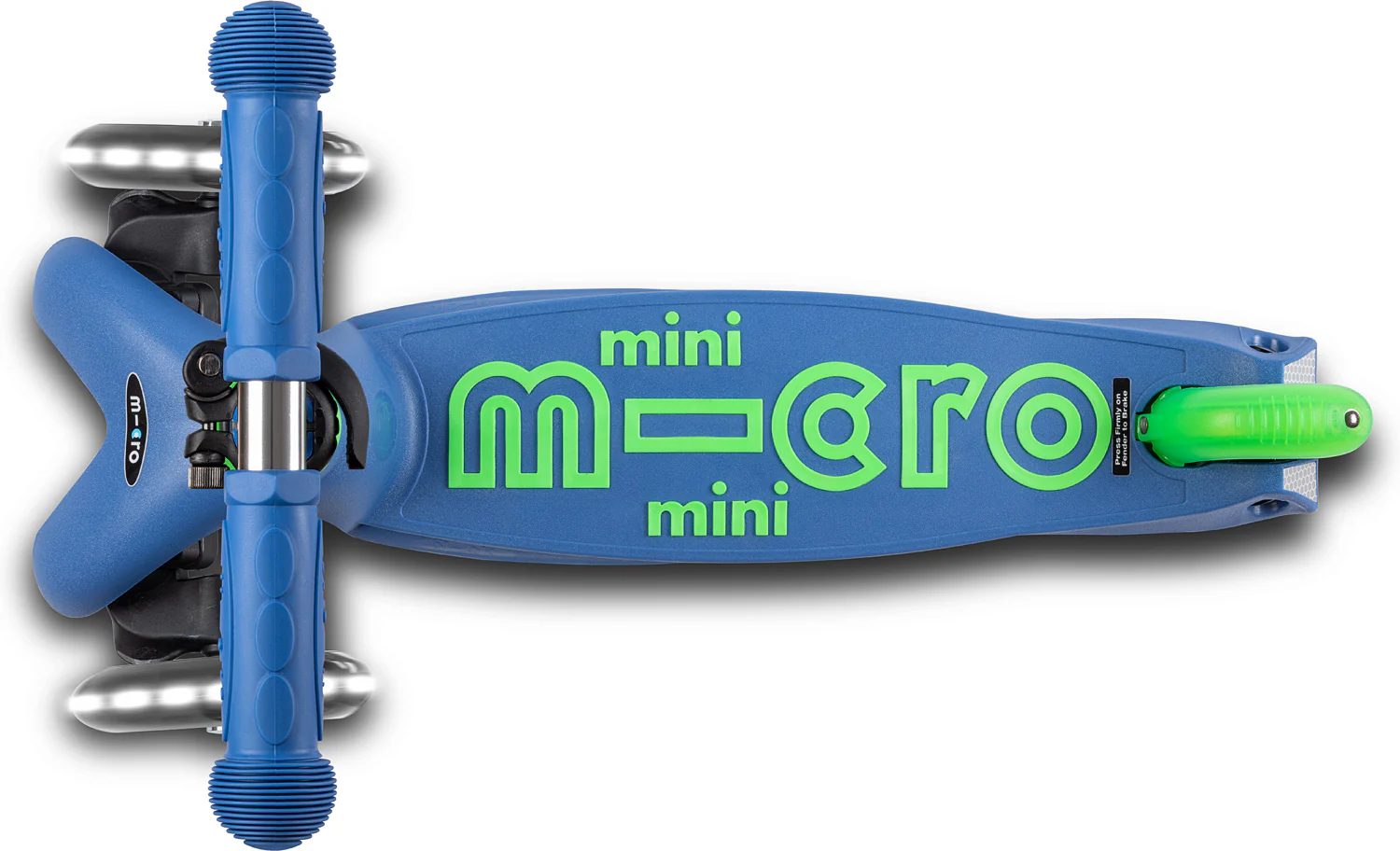 Mini Deluxe LED Scooter - Crystal Blue - Image 4