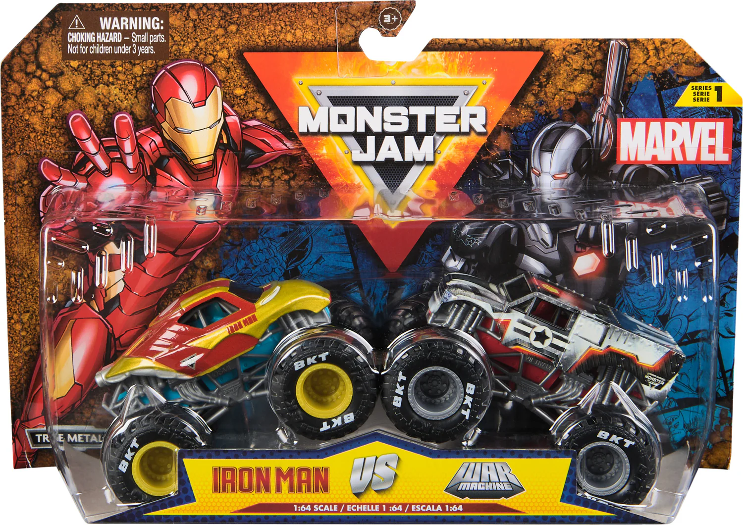 Monster Jam Marvel Iron Man Vs. War Machine - Image 2