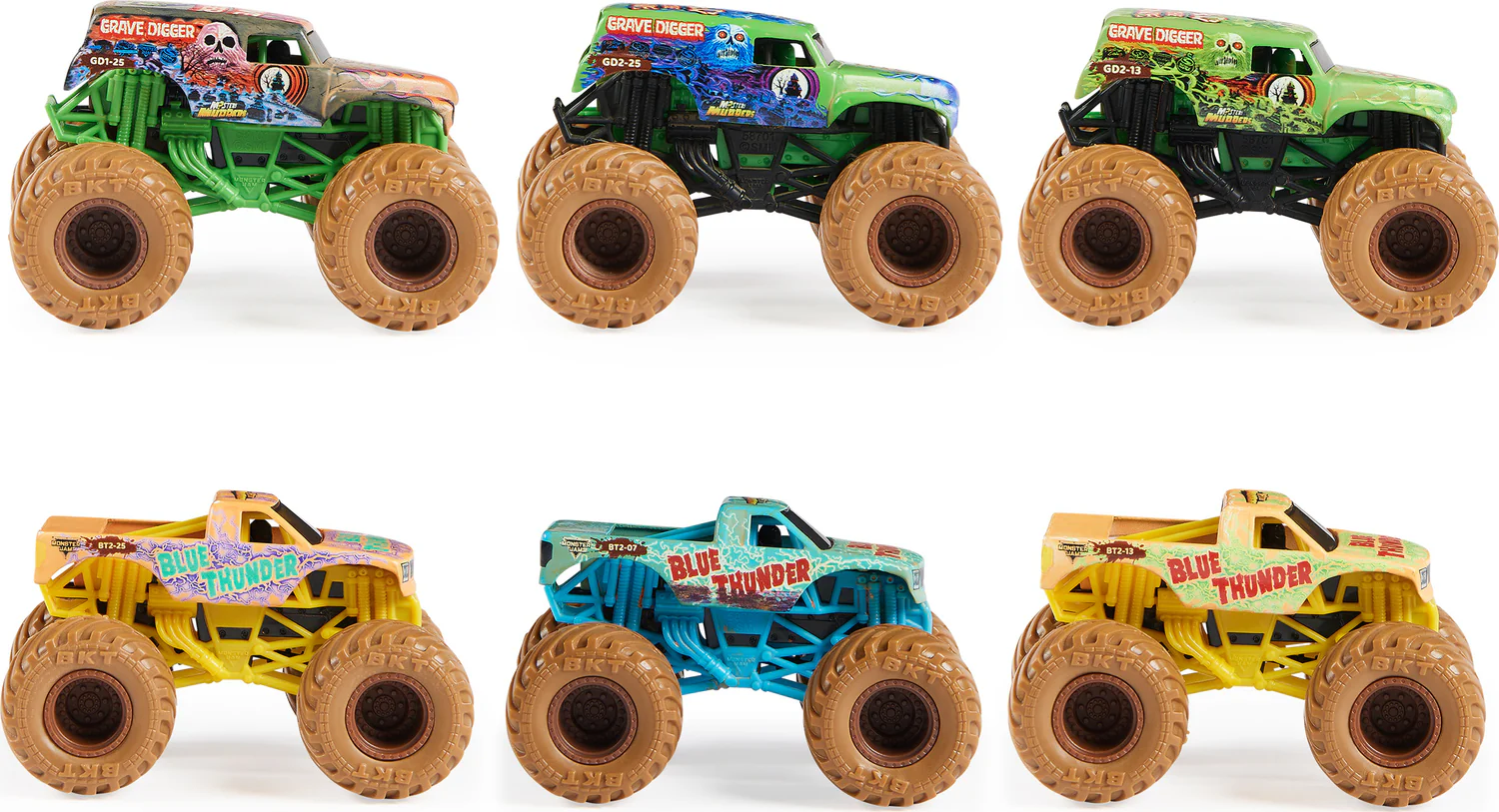Monster Jam , Mystery Mudders, Official Die-Cast Monster Truck 1:64 Scale (Styles Will Vary) - Image 9