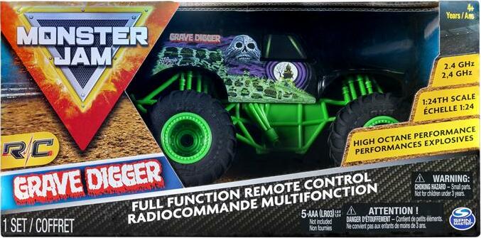 Monster Jam, Remote Control Monster Truck, 1:24 Scale - Image 4
