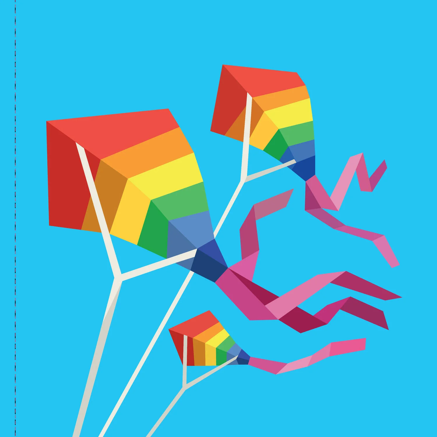 Paint by Sticker Kids: Rainbows Everywhere!: Create 10 Pictures One Sticker at a Time! - Image 3