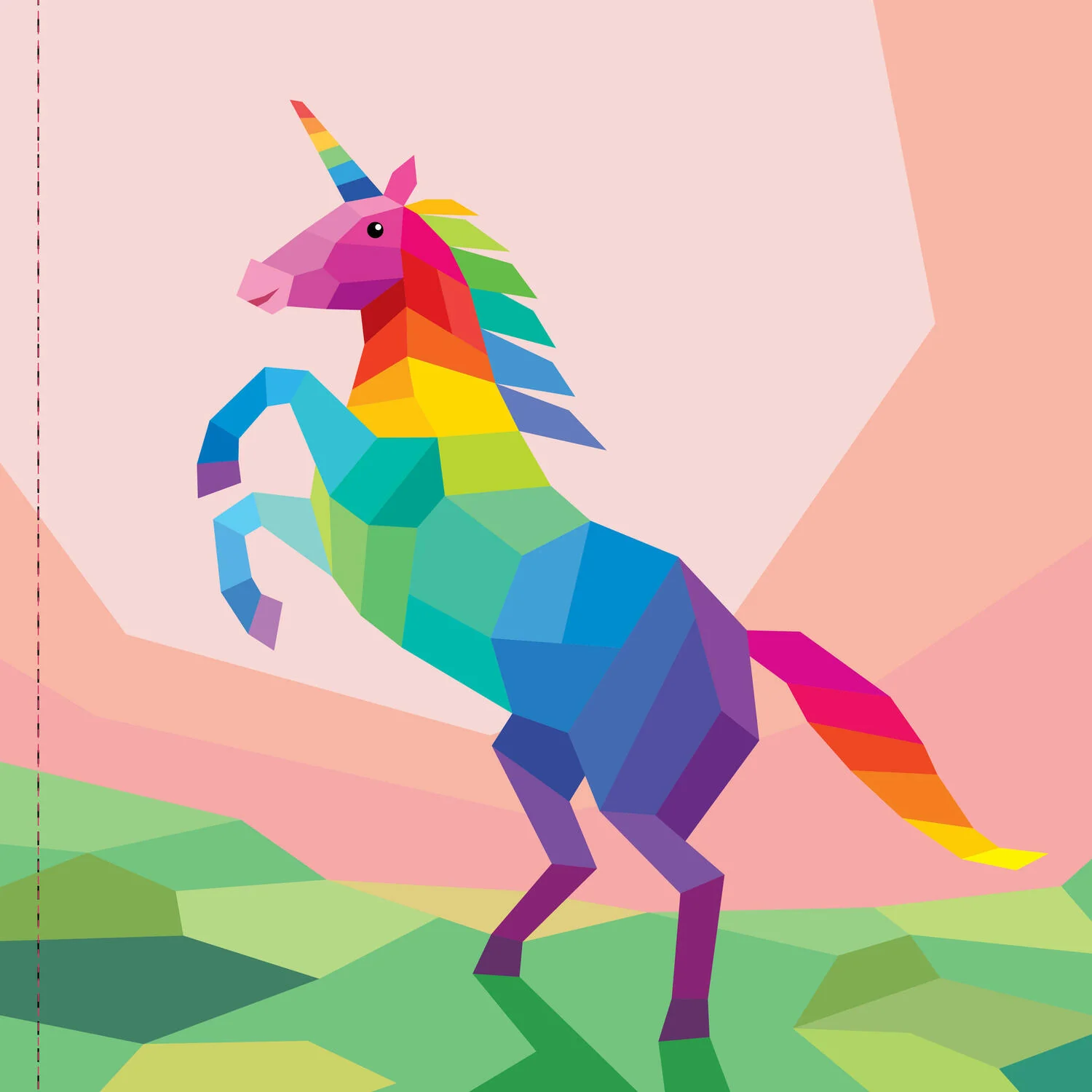 Paint by Sticker Kids: Rainbows Everywhere!: Create 10 Pictures One Sticker at a Time! - Image 5