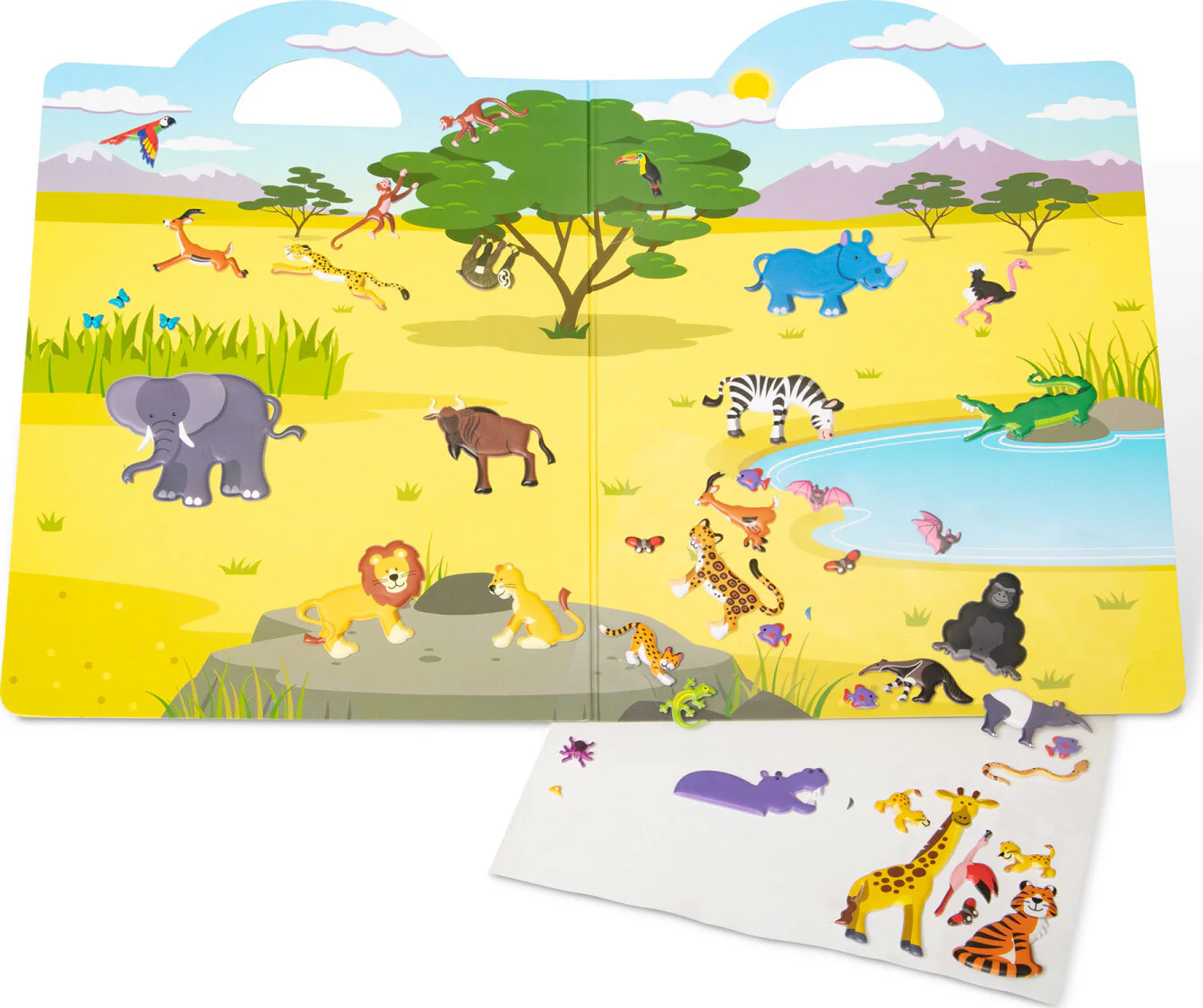Puffy Sticker Play Set - Safari - Image 3