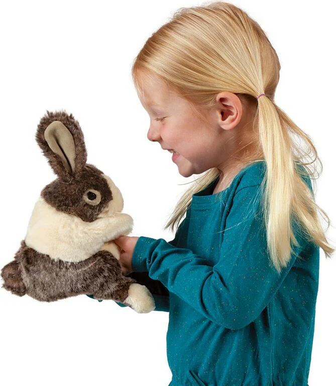 Rabbit, Dutch Baby Hand Puppet - Image 3