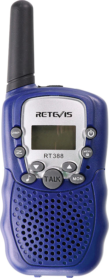 Retevis RT388 2 pcs Kids Walkie Talkies with Flashlight - Dark Blue - Image 3