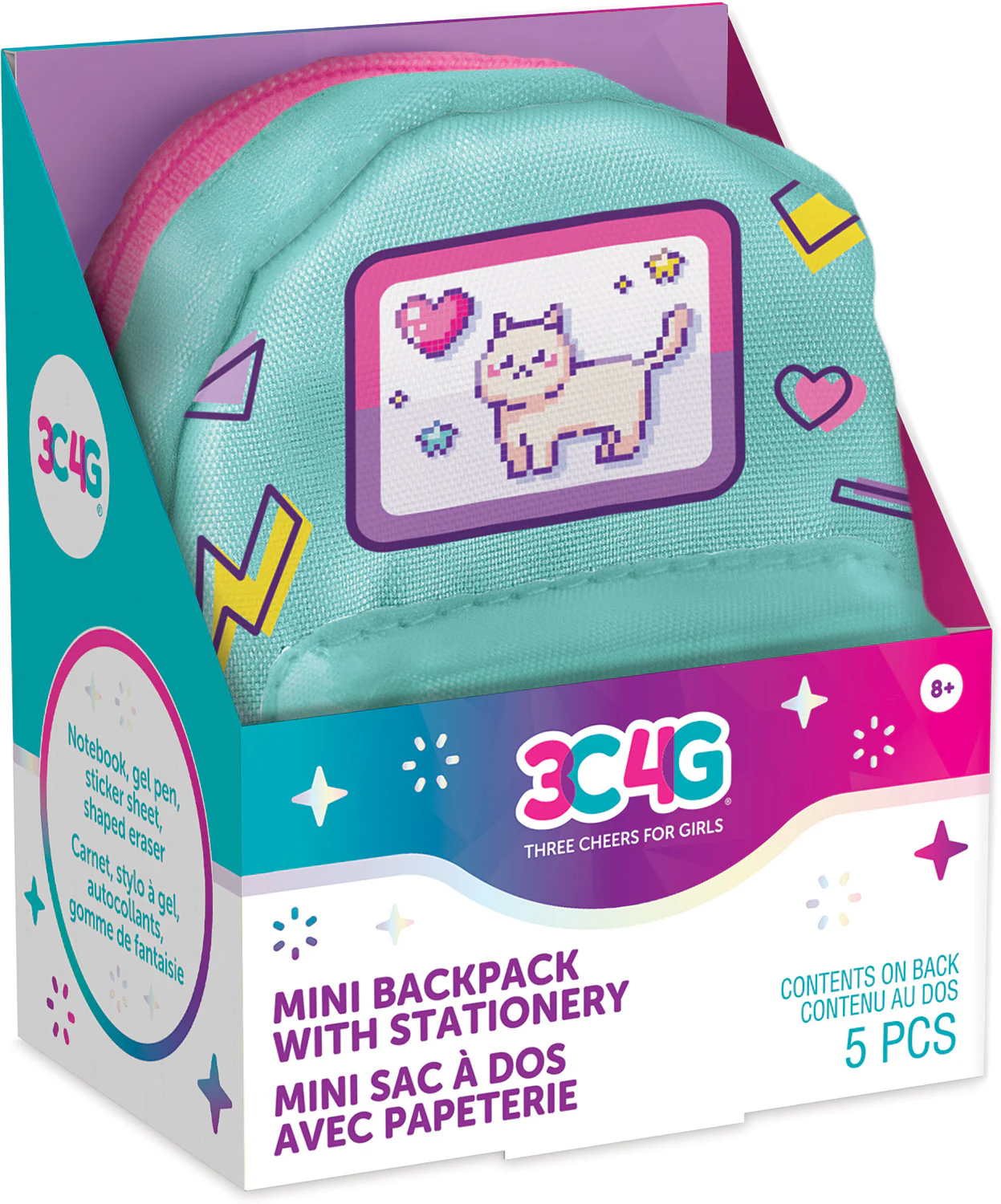 Retro Gamer Mini Backpacks with Stationery - Image 2