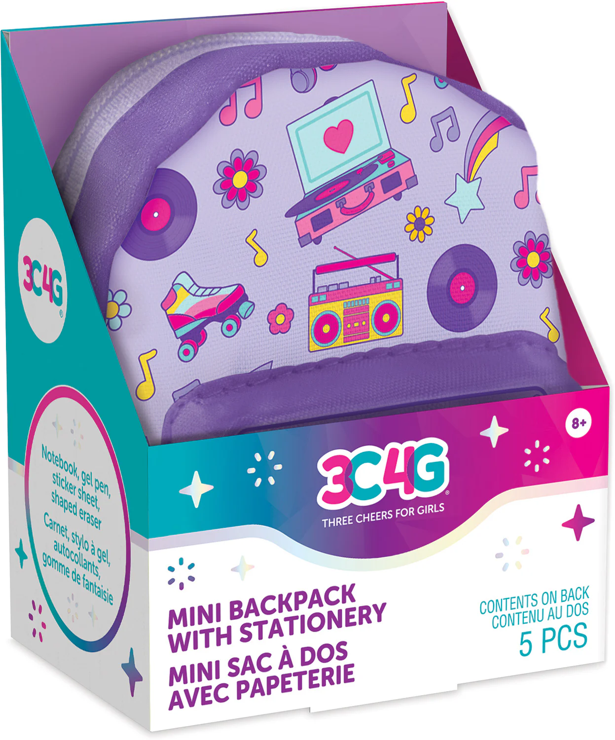 Retro Gamer Mini Backpacks with Stationery - Image 4