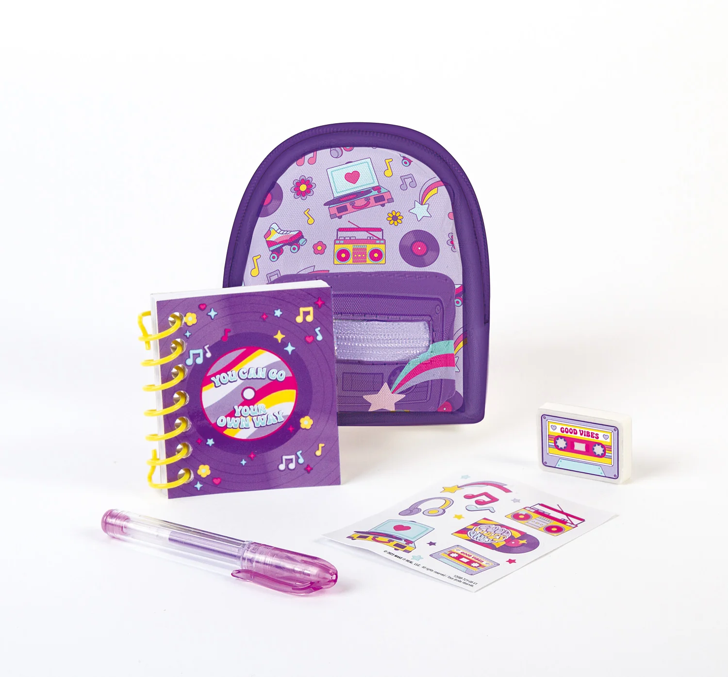 Retro Gamer Mini Backpacks with Stationery - Image 5