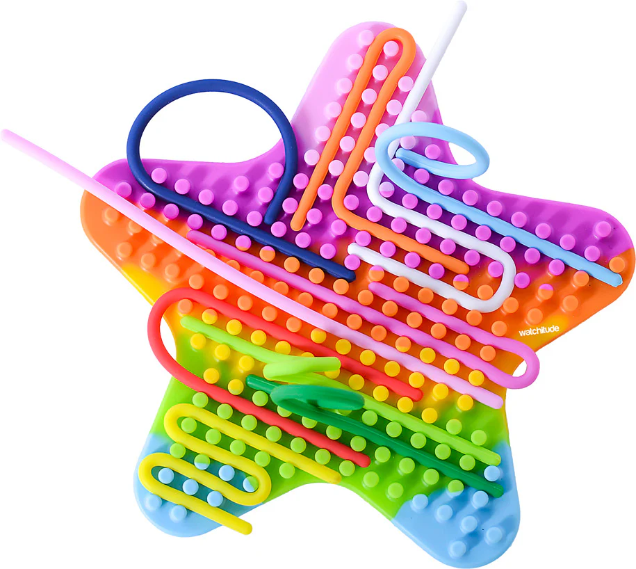 Silly Tubes Silicone Sensory Toy - Image 4