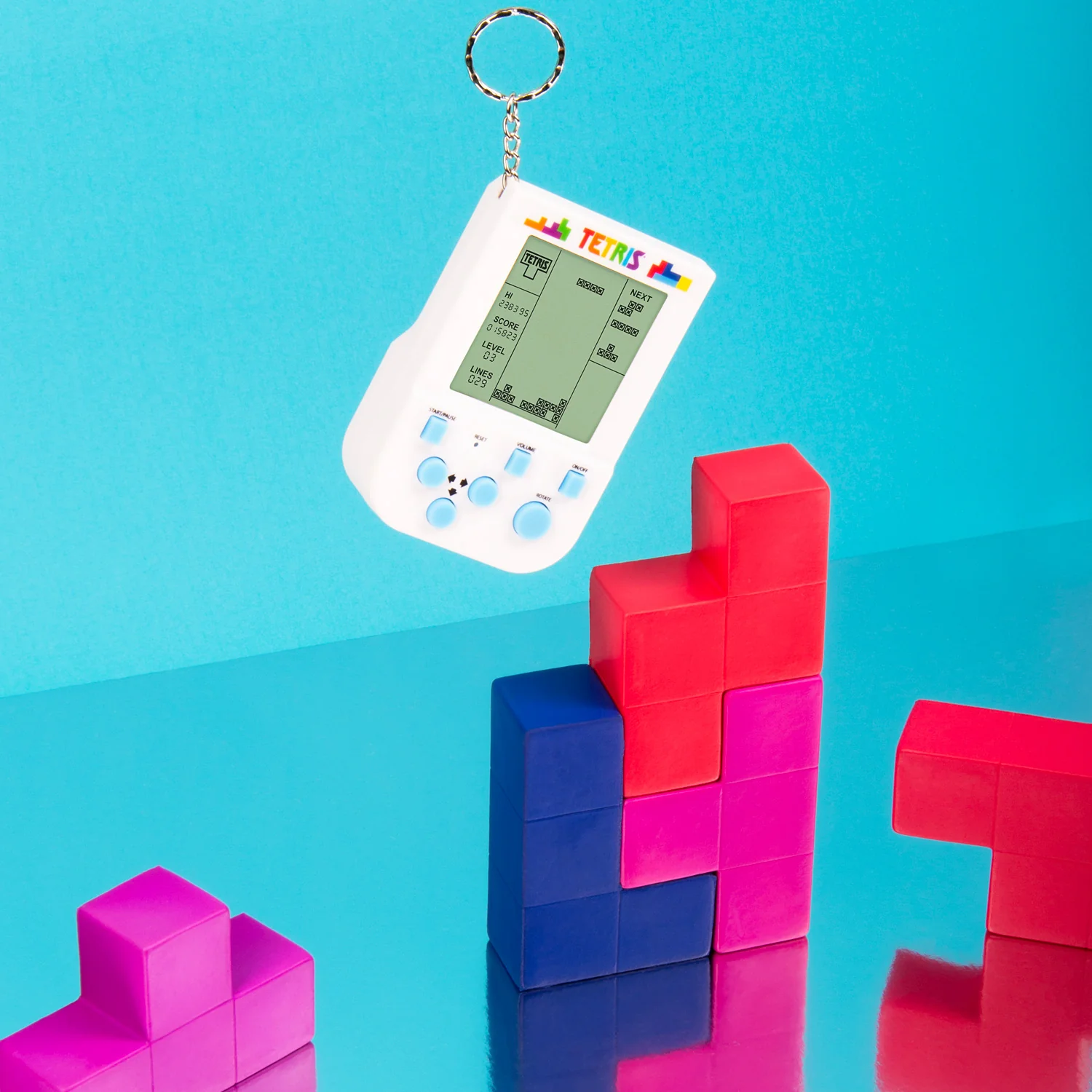 Tetris Keyring Arcade Game - Image 3
