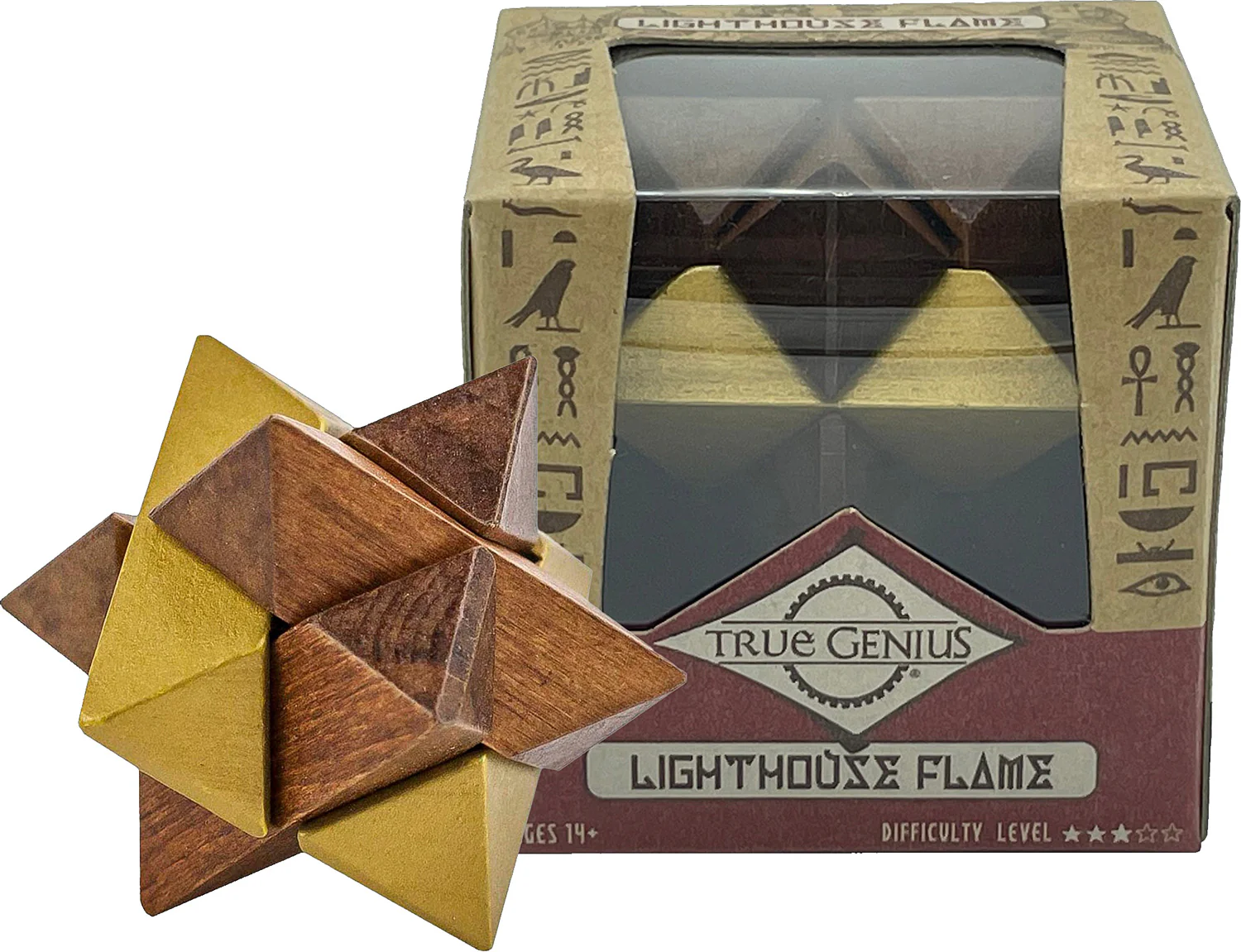 True Genius Wood and Metal Brainteaser Puzzles - Image 5