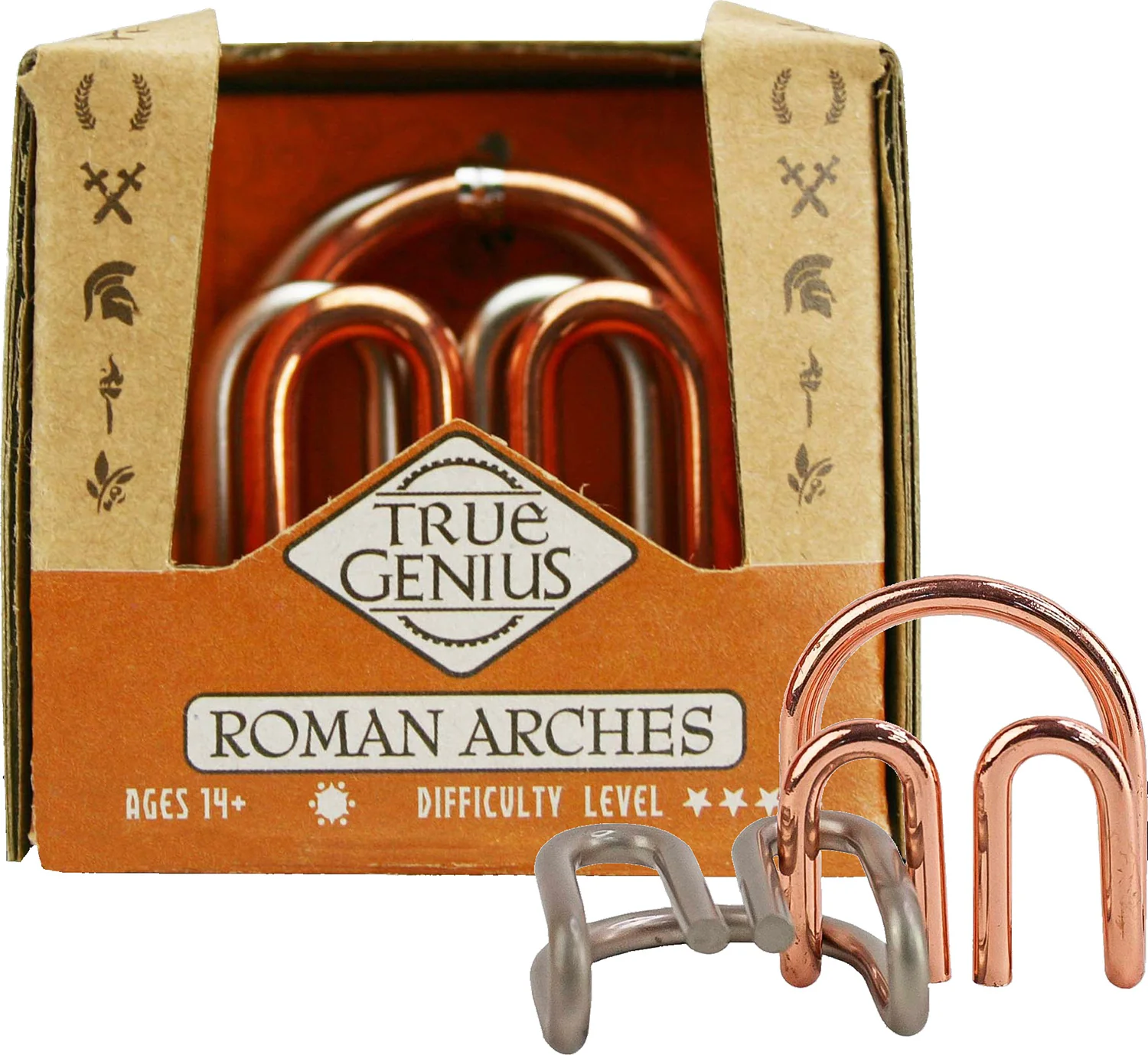 True Genius Wood and Metal Brainteaser Puzzles - Image 8