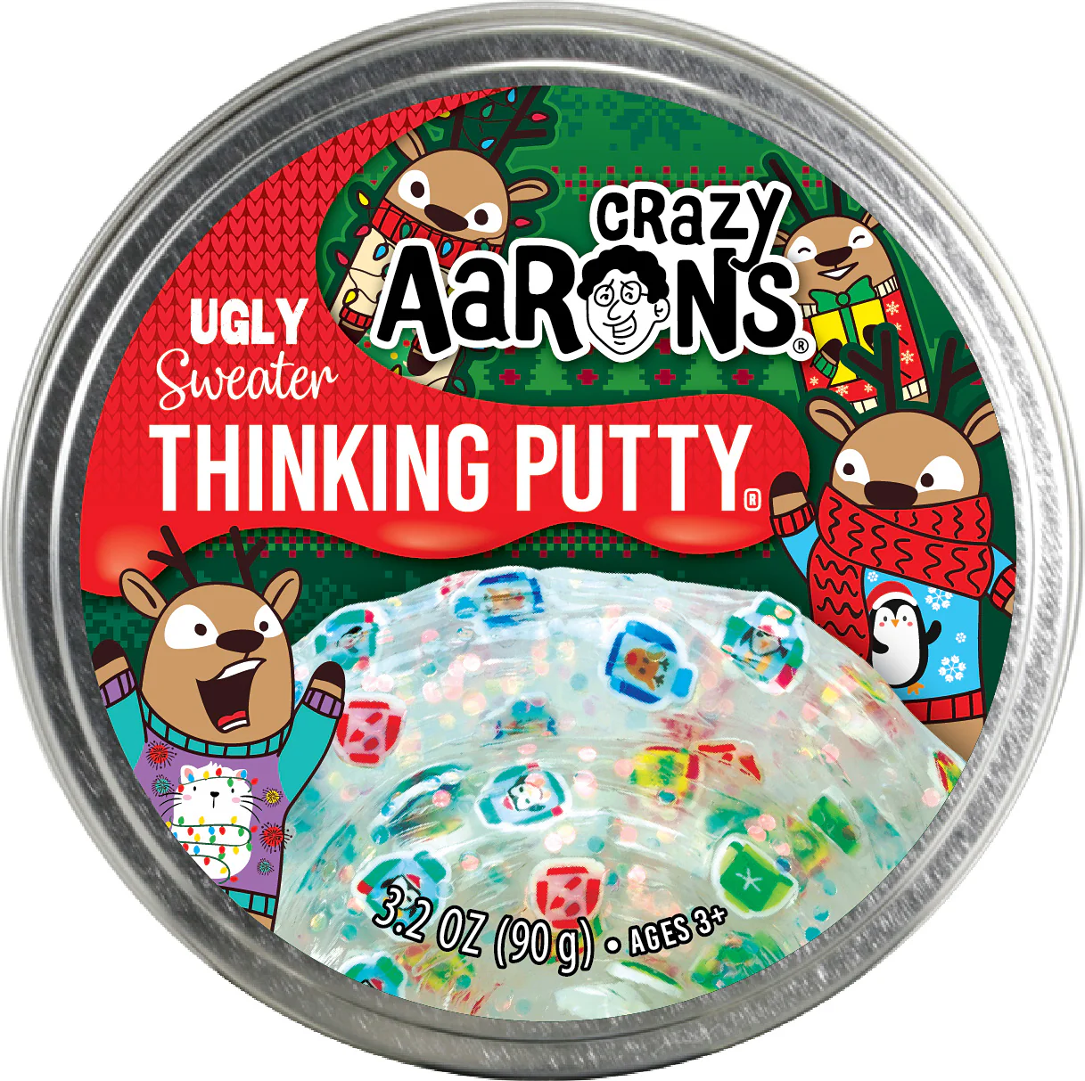 Ugly Sweater Thinking Putty - Image 2